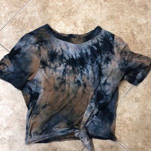 tie die shirt from Q
